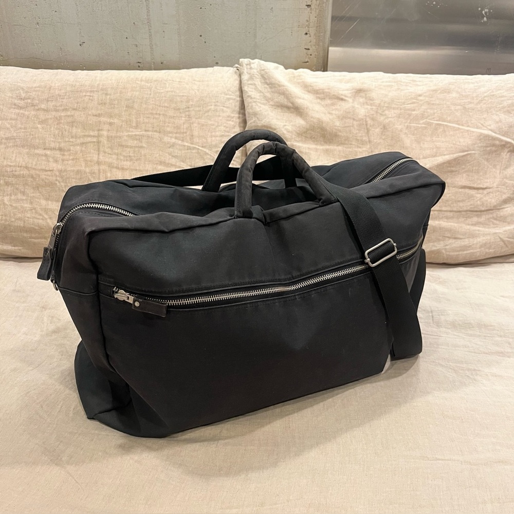 Comme des Garçons Homme Tin Cloth Duffle Bag, Black